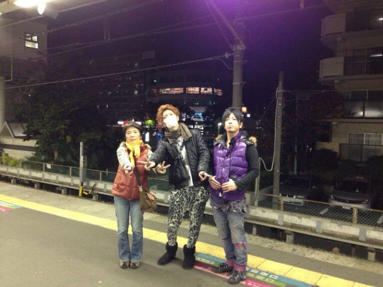 エグスプロージョンおばらと家族の写真