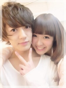 松本愛と元カノのツーショット
