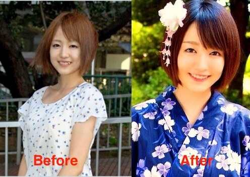 滝菜月アナの整形前と整形後