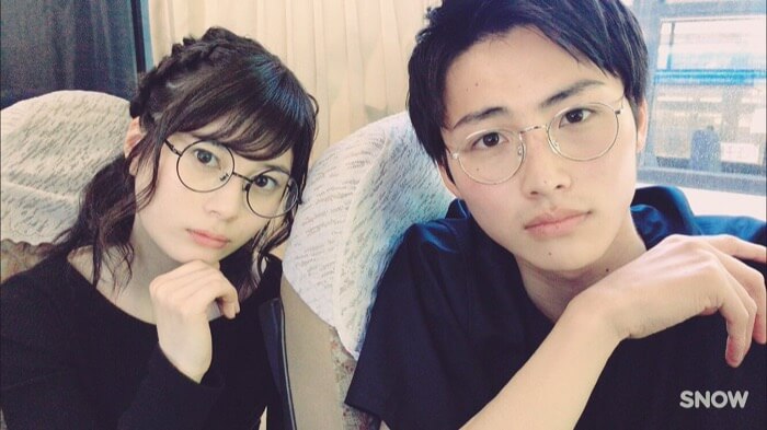 岐洲匠と大久保桜子のツーショット写真その1