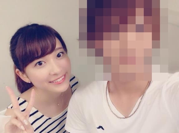 山本里菜アナと大学時代の彼氏