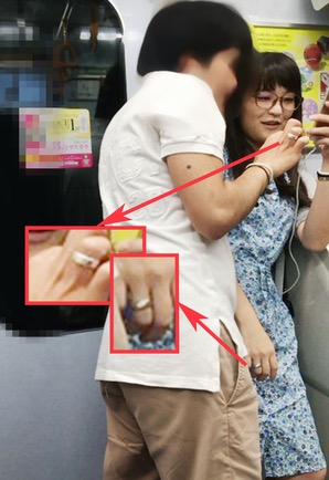 眞子さまと小室圭さんのデート写真