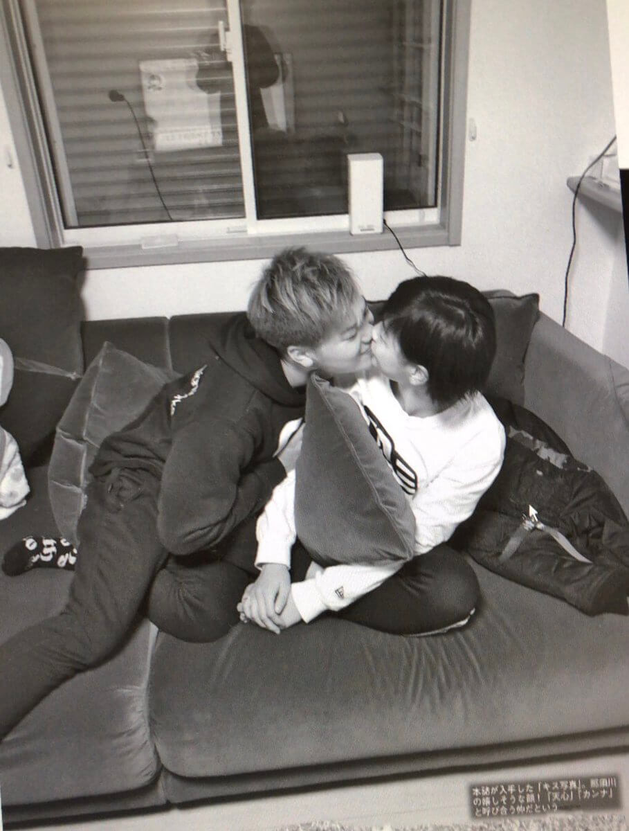那須川天心と浅倉カンナのキス写真