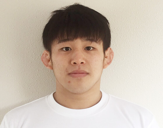 拓殖大学レスリング部・谷口慧志選手の顔写真